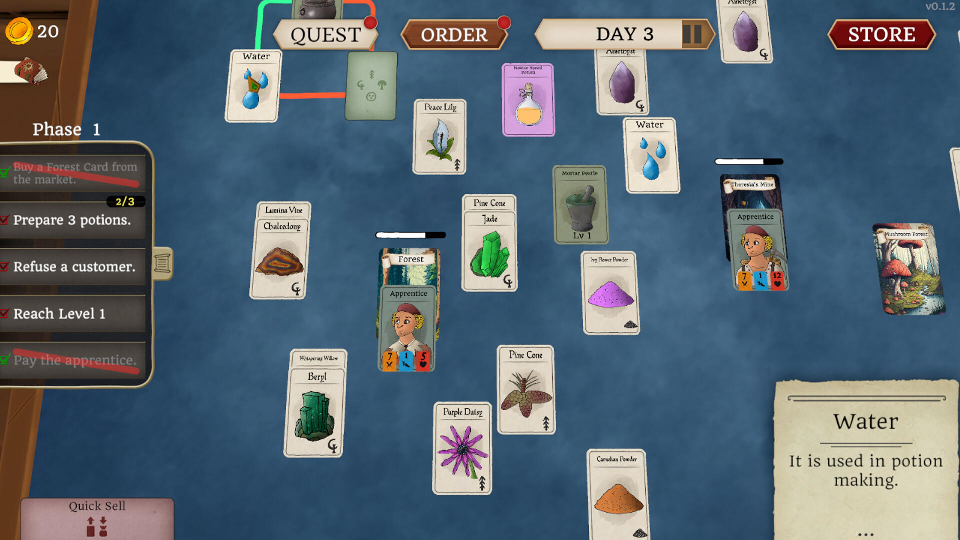 Screenshot 1 of baralho de alquimia 