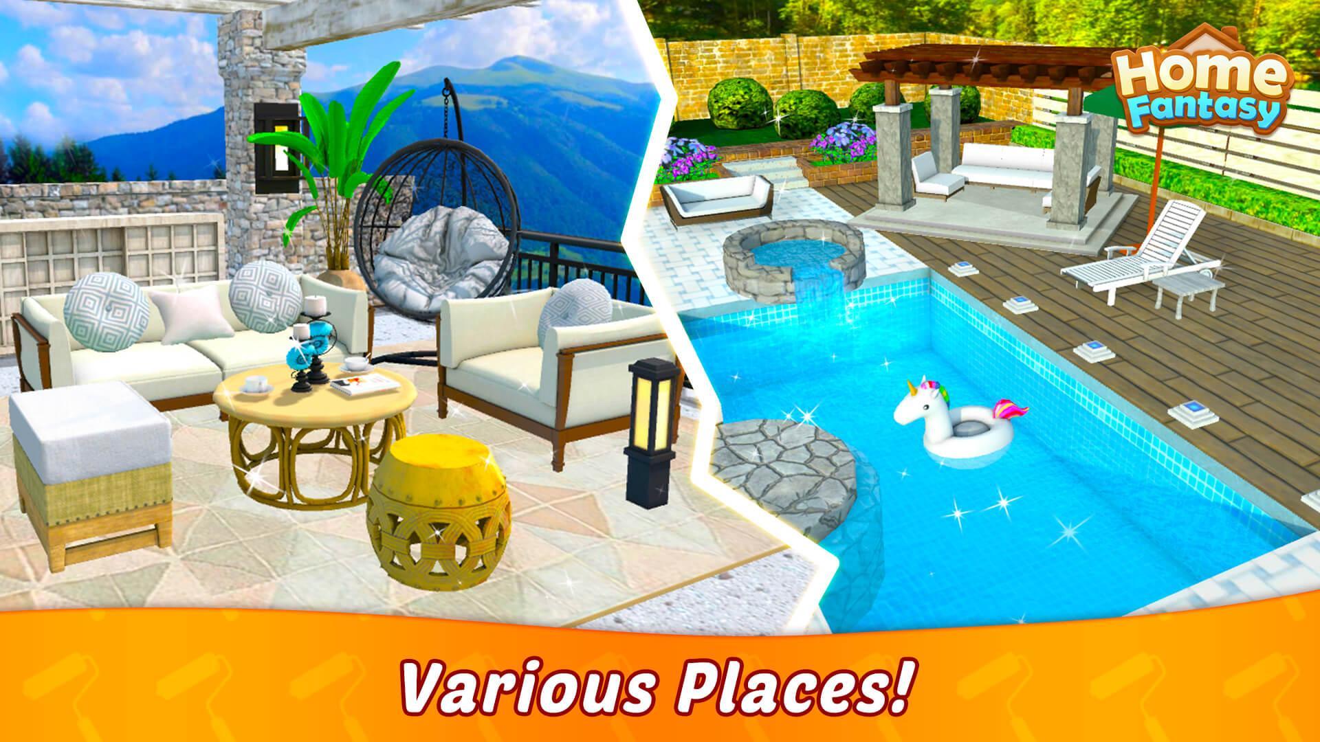 Home Fantasy - Home Design Game Screenshot