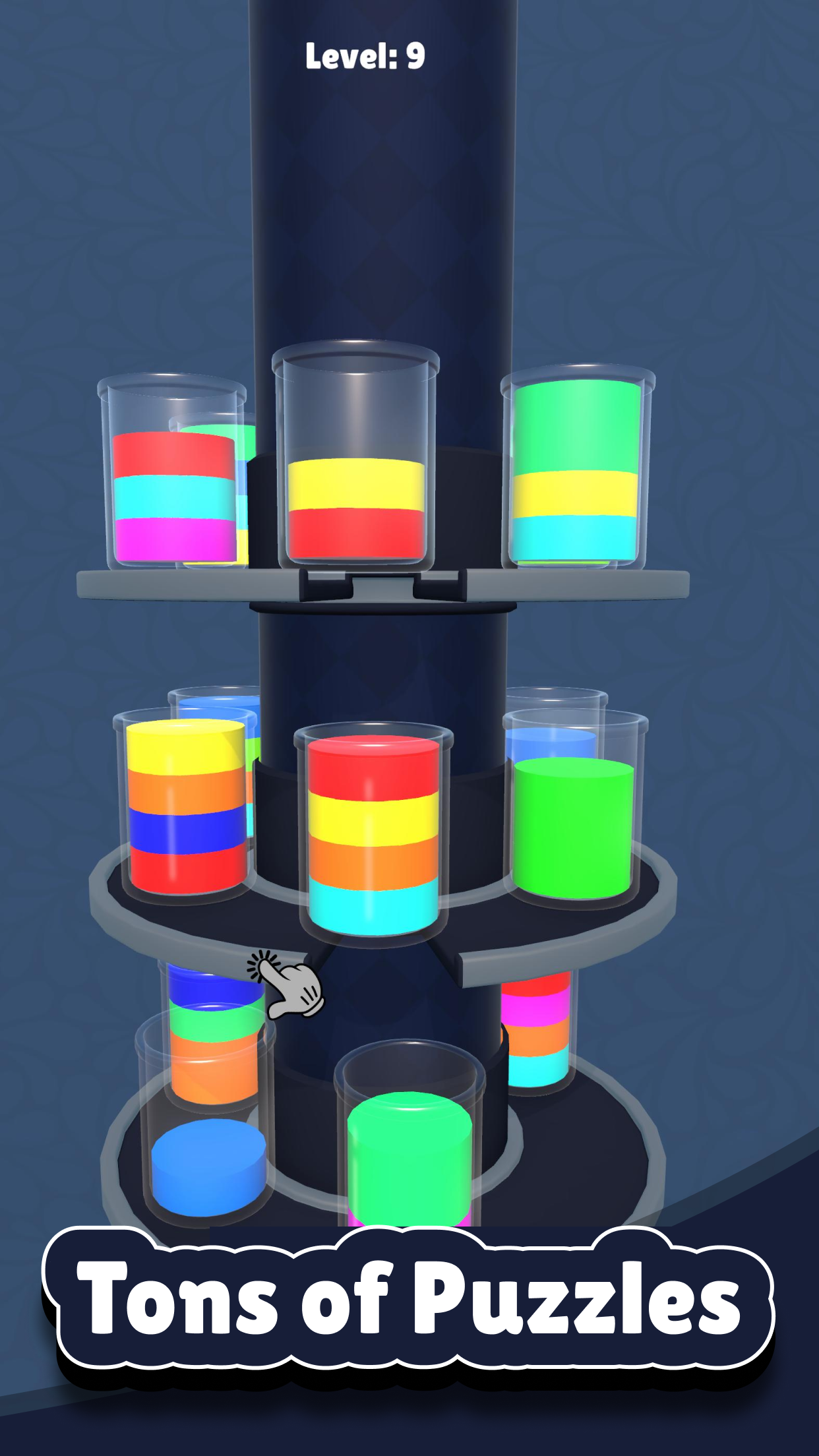 Water Tank Sort Game Screenshot