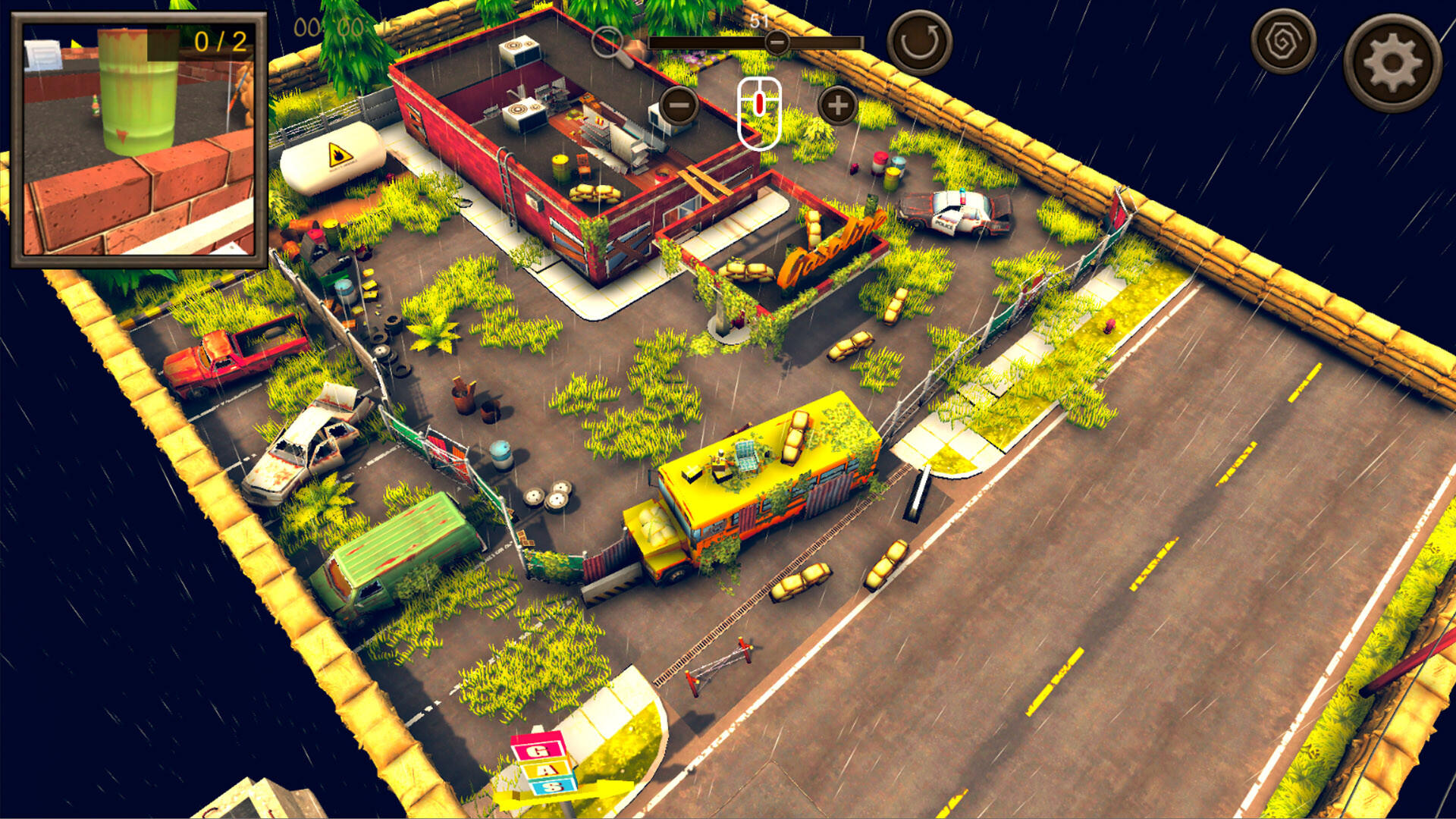 Screenshot 1 of ဝှက်ထားသော Post-Apocalyptic 2 အပေါ်မှအောက် 3D 
