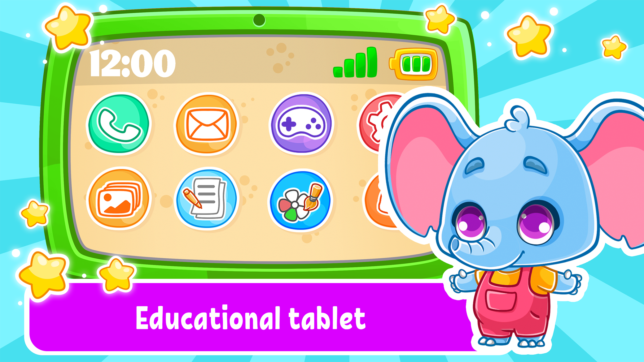 Babyphone & tablet: baby games screenshot game