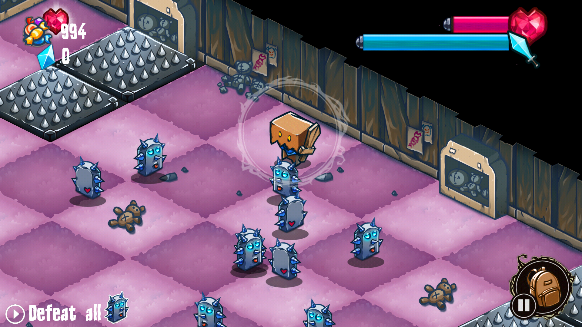 Slashy Hero Game Screenshot