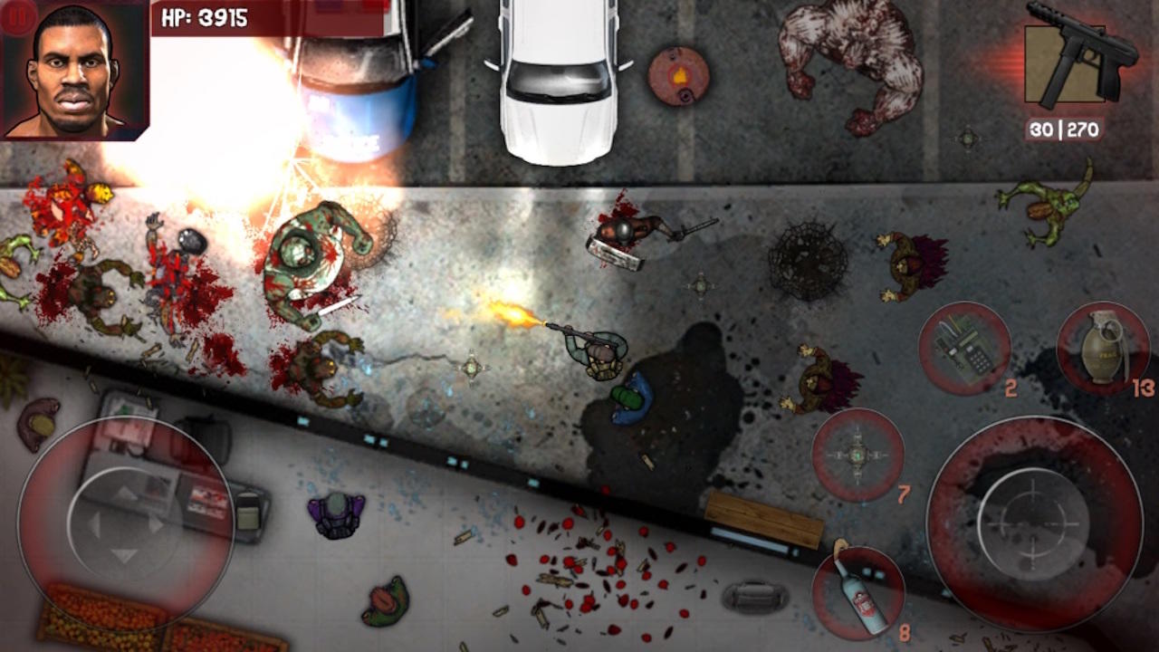 Screenshot 1 of ការប៉ះទង្គិចនៃ Zombie 1.0