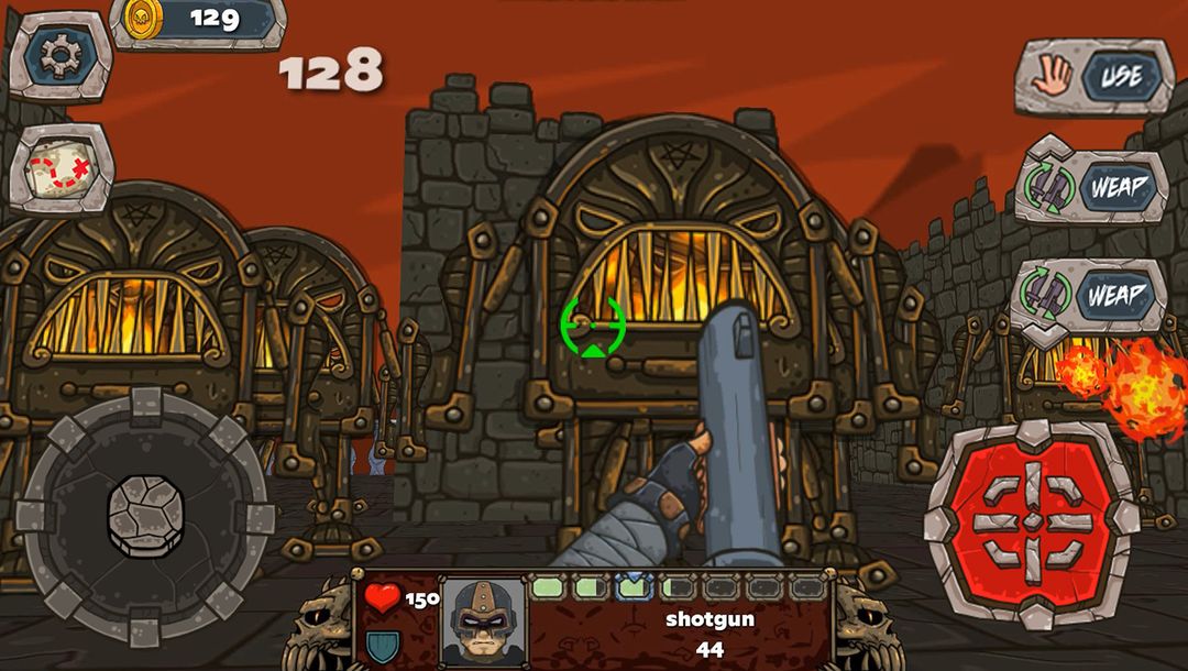 Demon Blast - 2.5d game offlin screenshot game