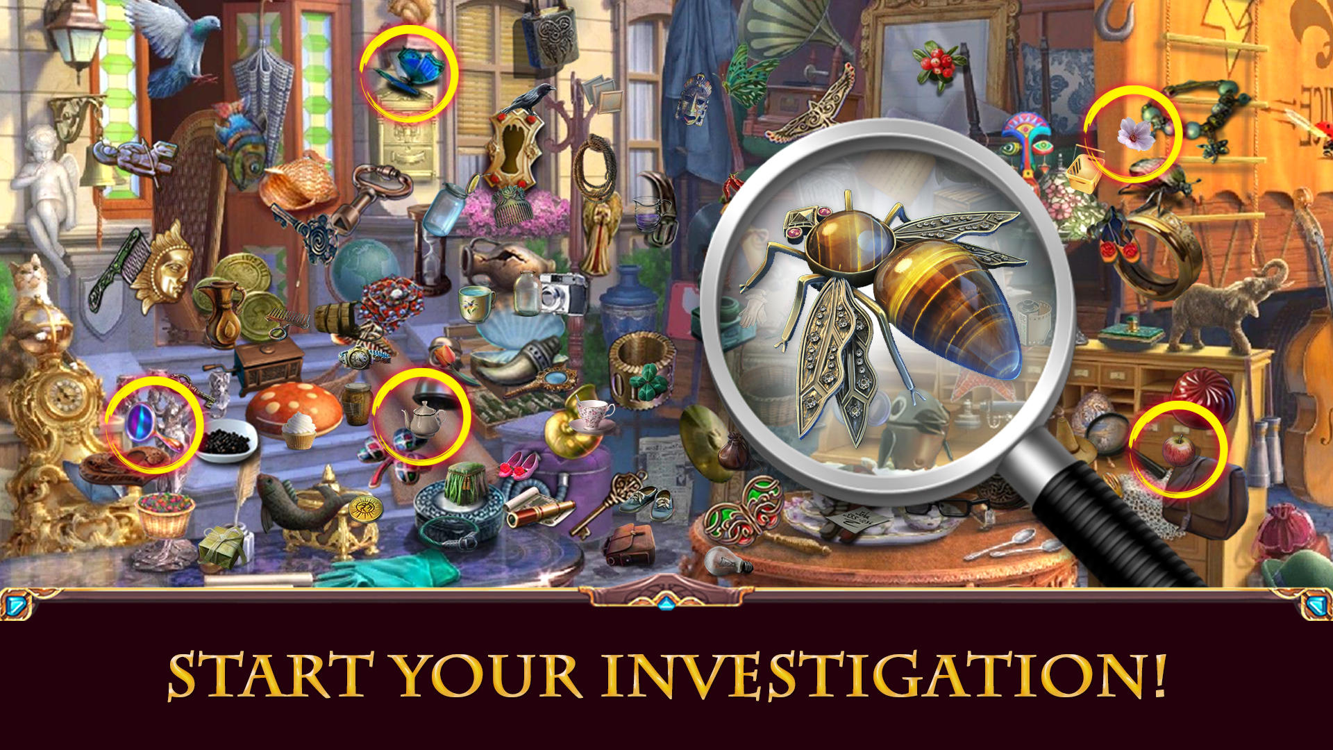Скриншот игры Hidden Object: Giant Puzzle