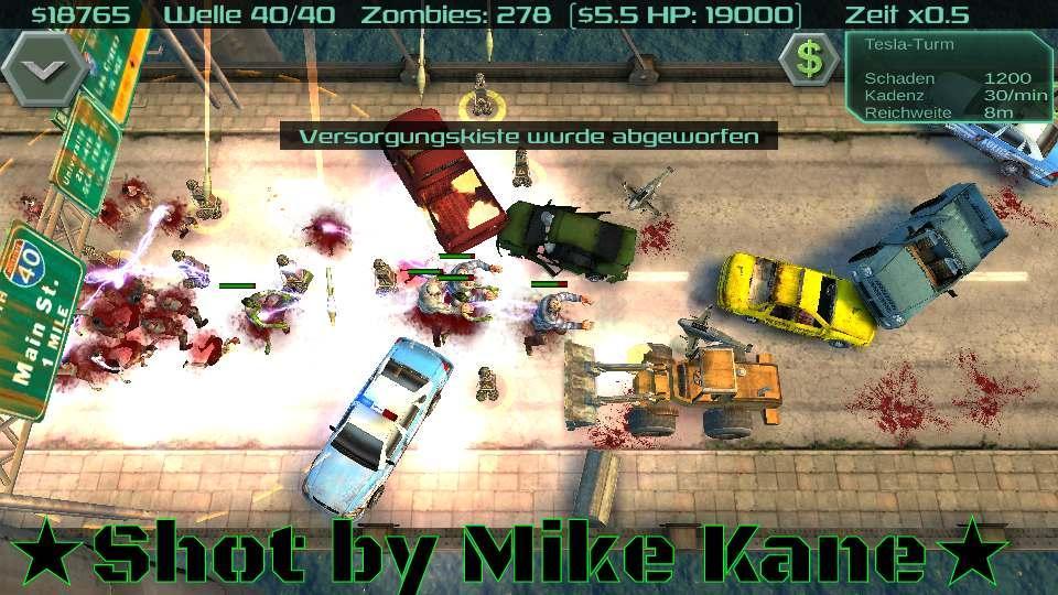 Screenshot of Zombie Defense