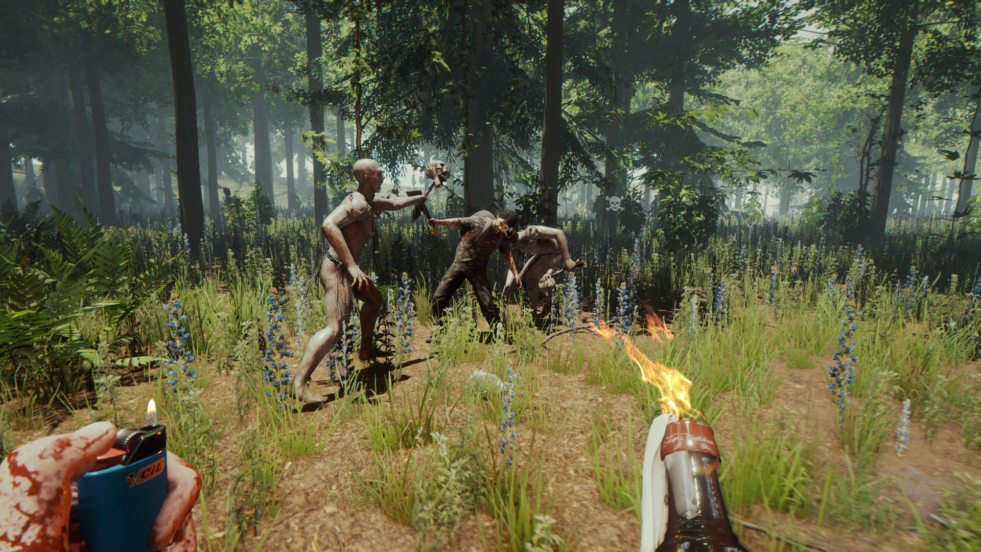 The Forest Mobile Game Screenshot