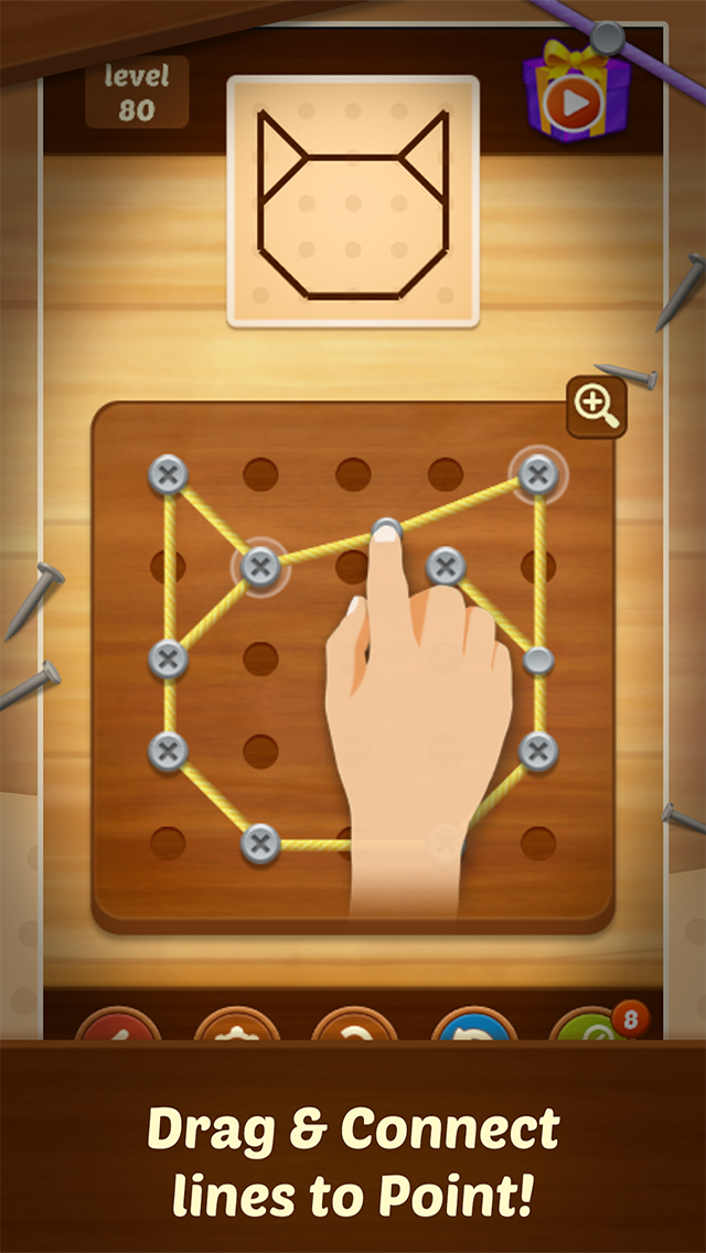 Line Puzzle: String Art 遊戲截圖