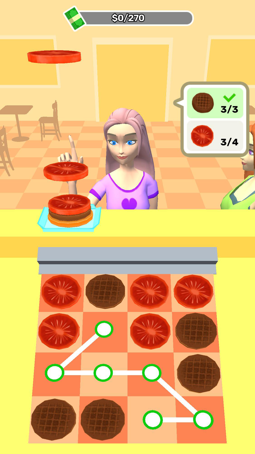 Burger Master 3D Game Screenshot