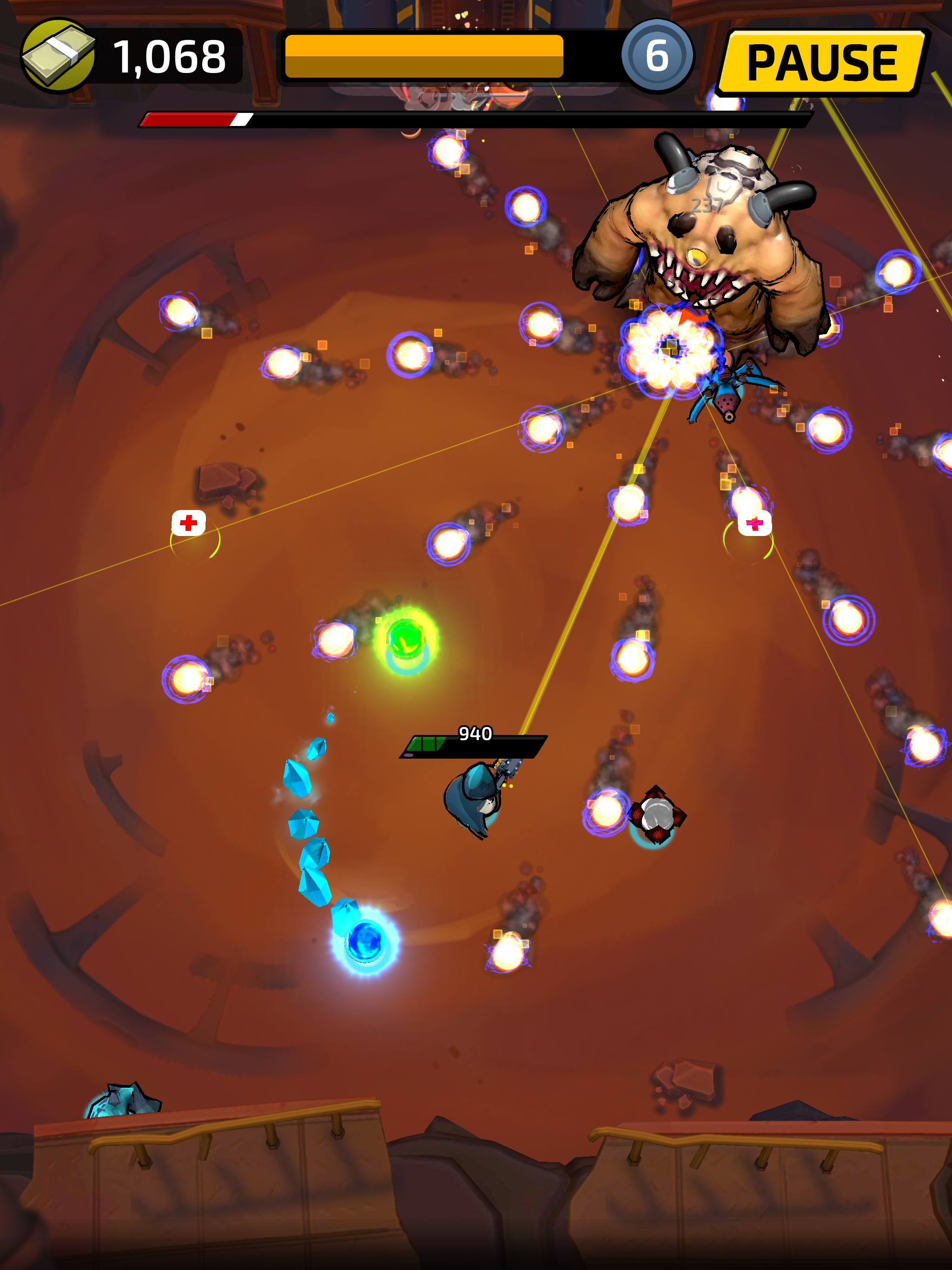 Impossible Space: A Space Hero Game Screenshot