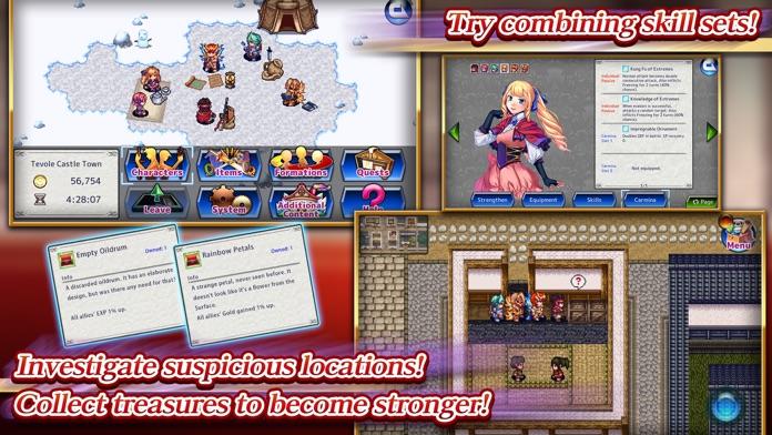 RPG Legend of the Tetrarchs Game Screenshot
