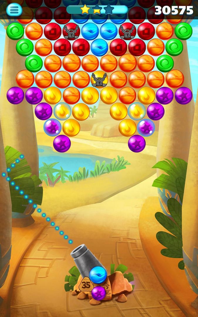 Egypt Pop Bubble Shooter screenshot game