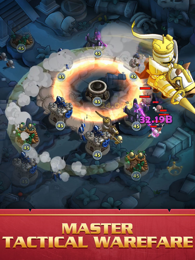 Screenshot of Mini War:Idle Tower Defense