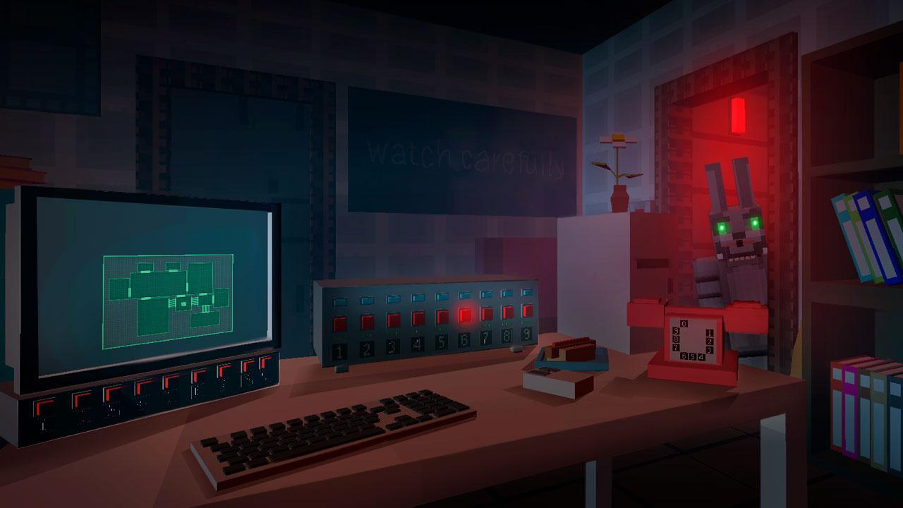Nights at Cube Pizzeria 3D – 4 Game Screenshot