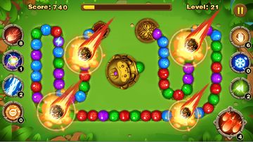 Скриншот игры Marble Blast - Monkey Shooter