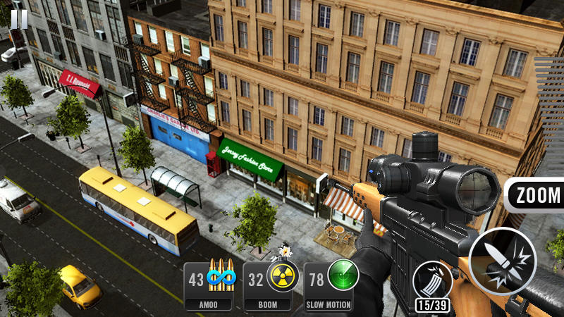 Sniper Shot 3D -Call of Sniper Game Screenshot