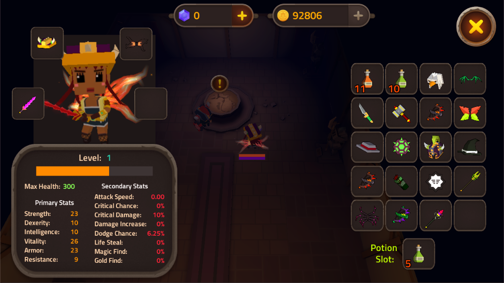Screenshot of King of Raids: Magic Dungeons