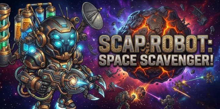 Scrape Robot Scrap Robot: Space Scavenger for Android/iOS - TapTap