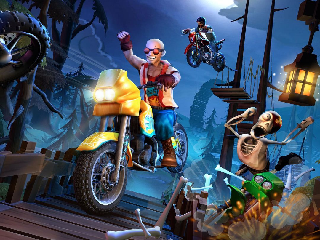 Screenshot of Bike Rider Racing Game