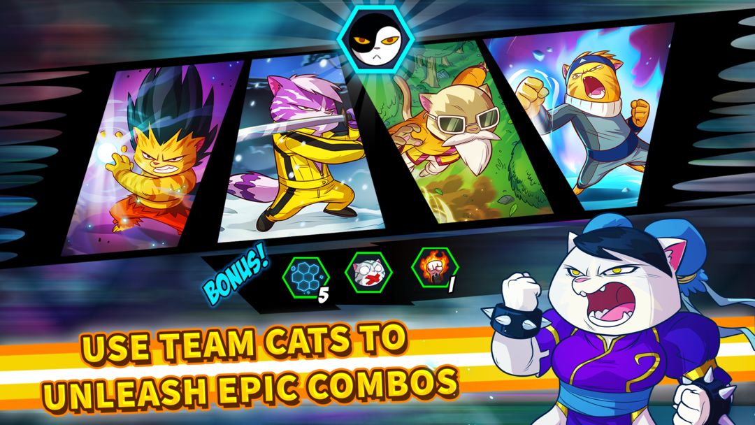 Tap Cats: Epic Card Battle (CCG) ภาพหน้าจอเกม