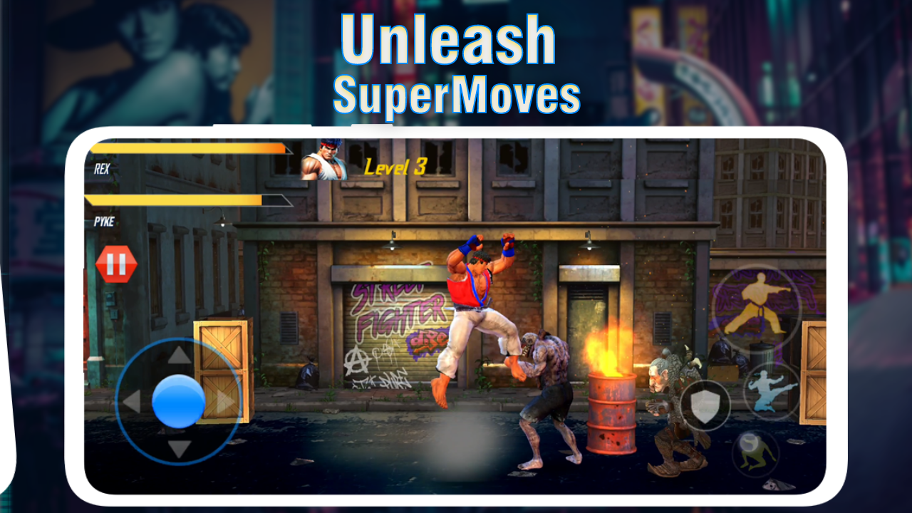 Screenshot of Street Fighting Final Fighter