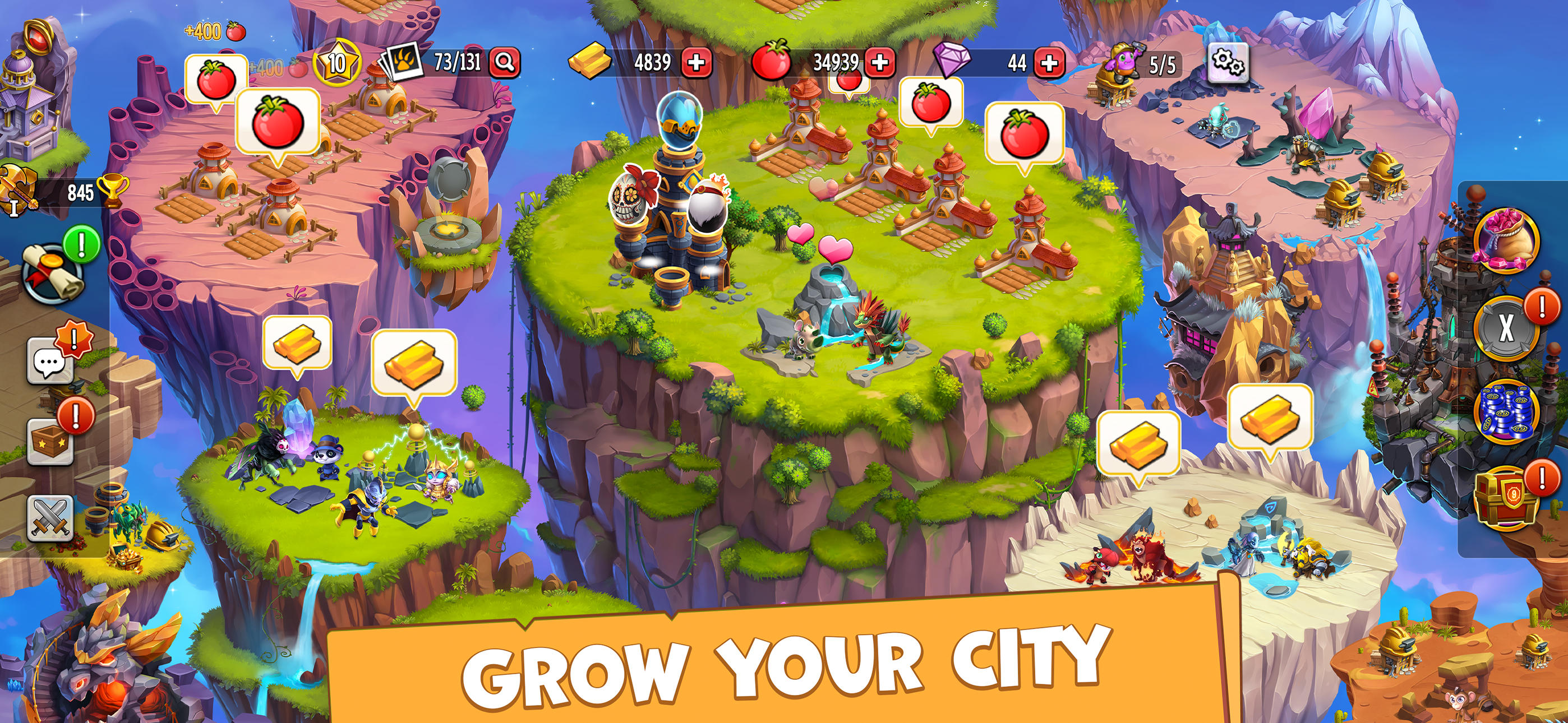 Monster Legends Game Screenshot