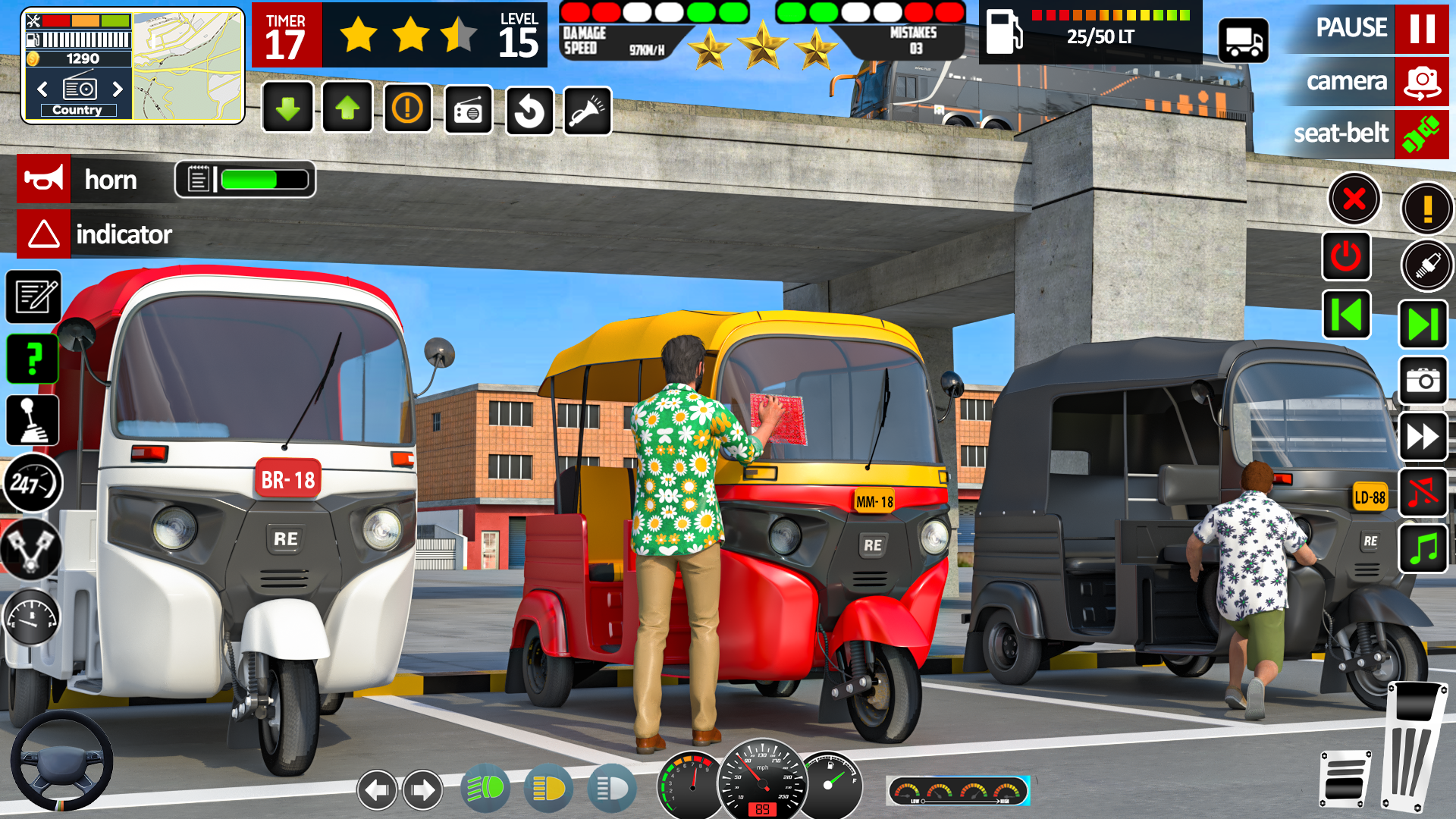 Screenshot 8 of TukTuk Rickshaw Driving Games 
