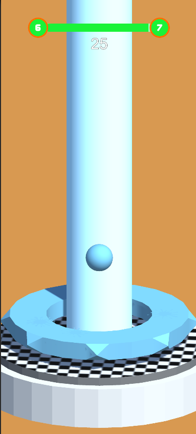 Ball Spiral Staircase screenshot game