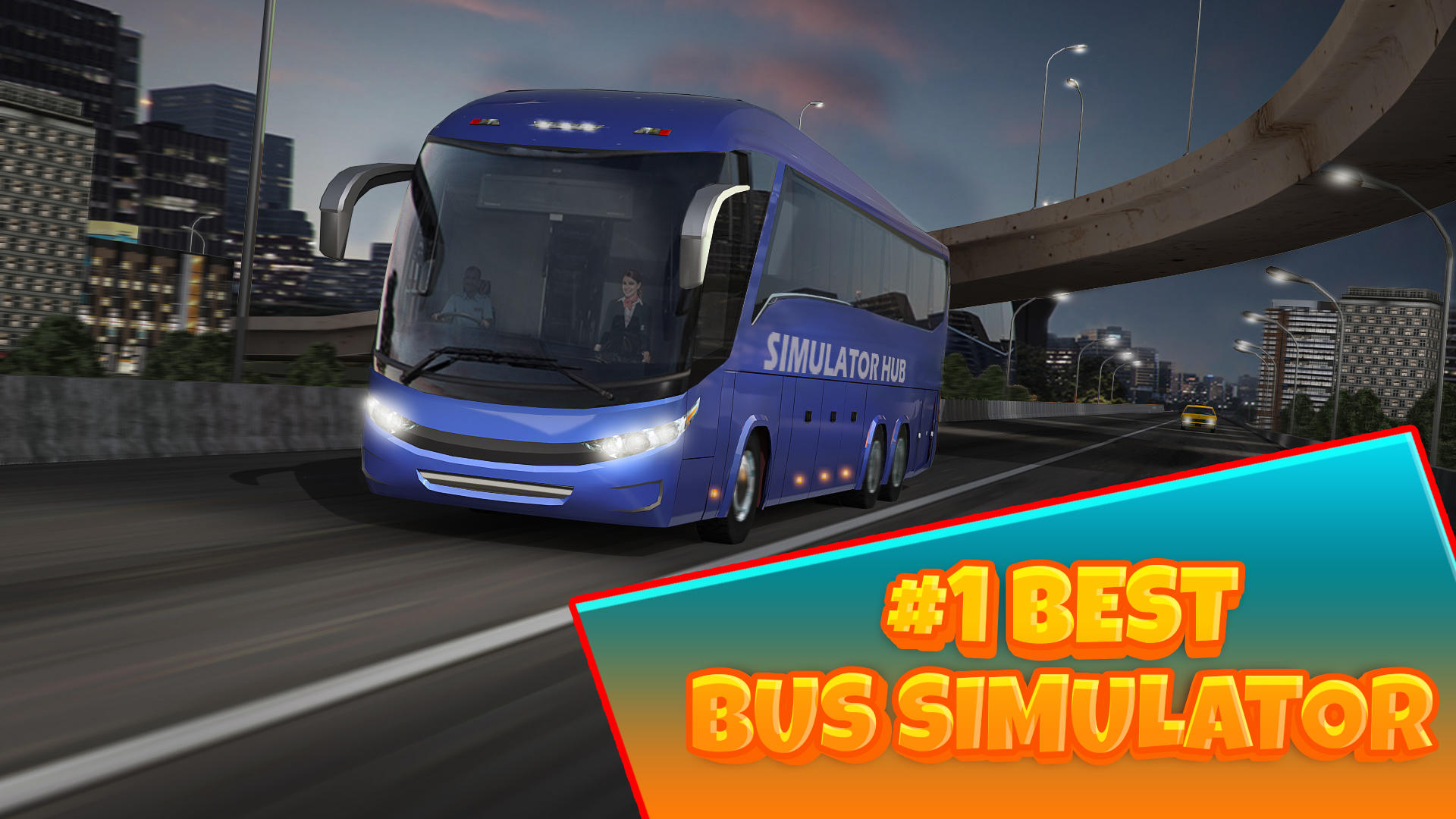 Bus Driving Simulator World Game Screenshot