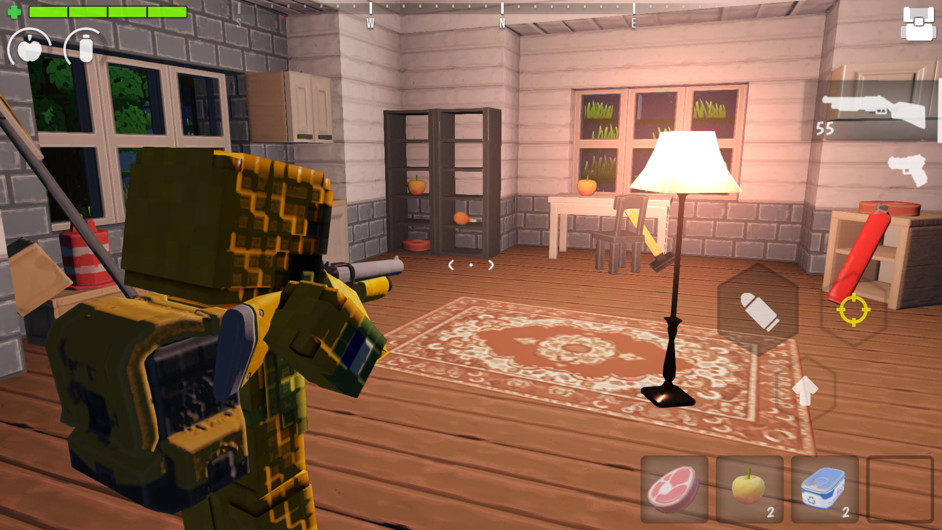Huntercraft: Zombie Survival Game Screenshot
