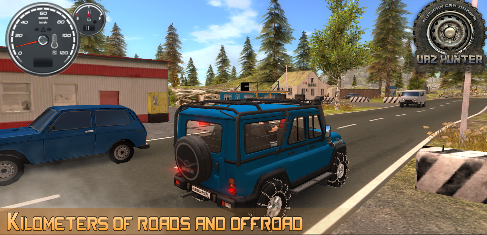 Russian Car Driver Uaz Hunter Game Screenshot