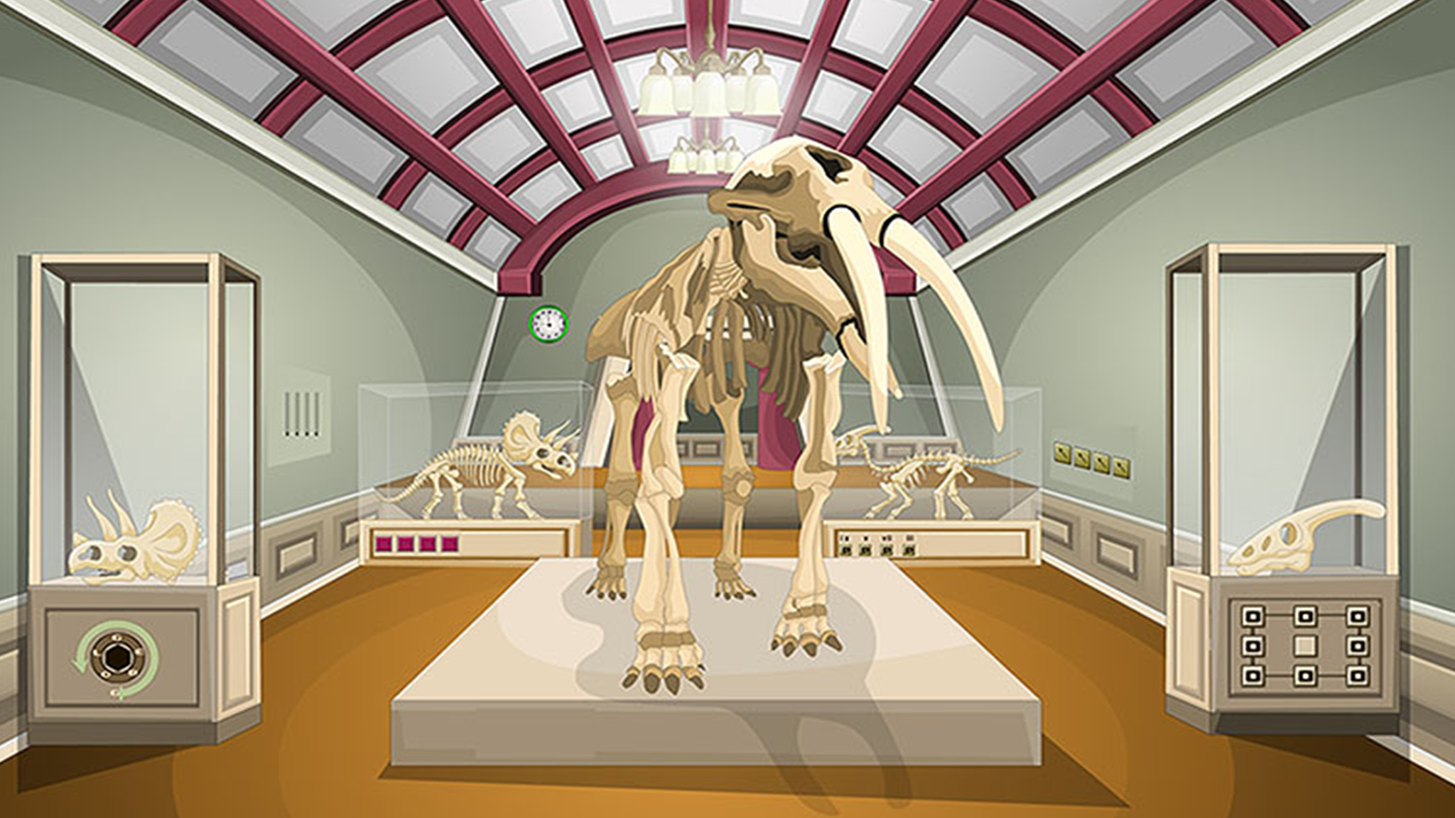 Christmas Games: 1000 Doors Game Screenshot