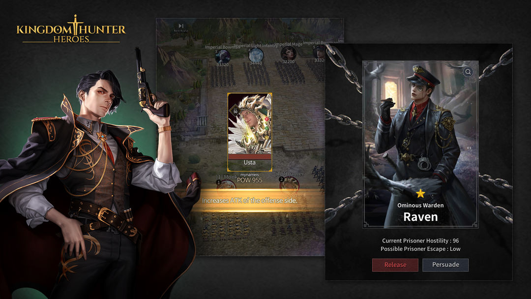 Screenshot of Kingdom Hunter Heroes