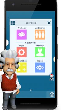 Скриншот игры Einstein Brain Training