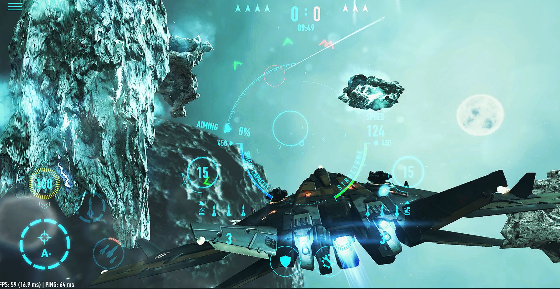 Screenshot of Star Combat Online