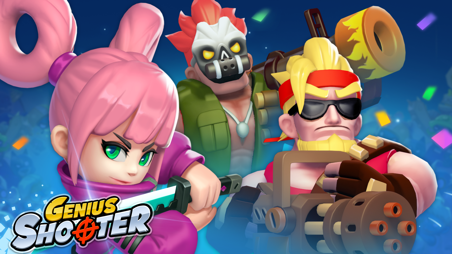 Banner of Genius Shooter: Monster Killer 