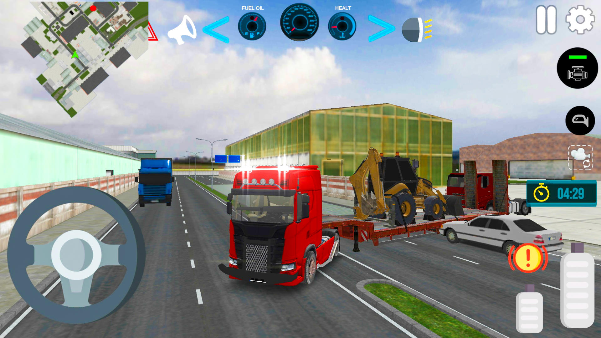 Real Truck Driving Simulator ภาพหน้าจอเกม