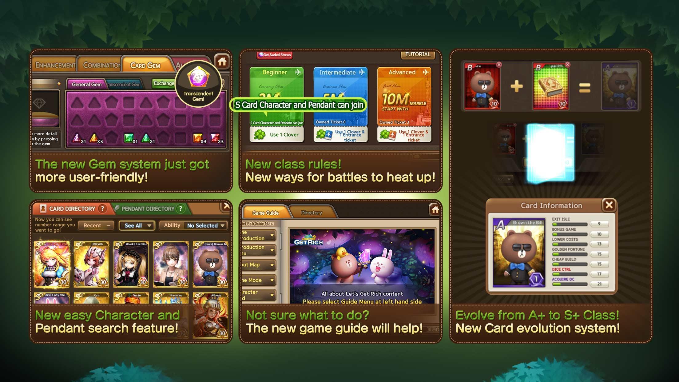 LINE Get Rich Game Screenshot