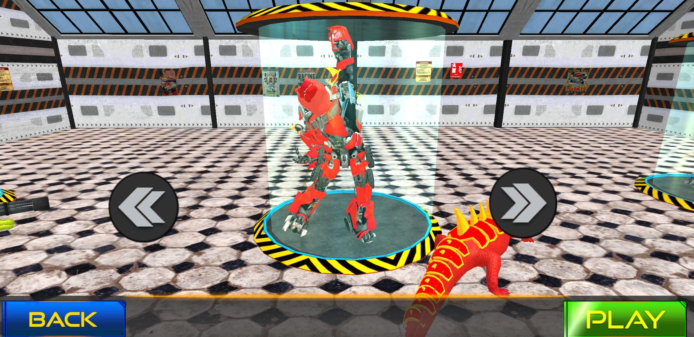 Crocodile Robot 3D Game Screenshot