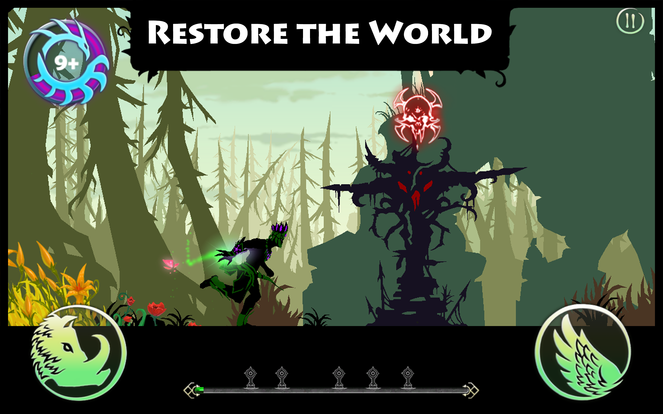 Totem Runner Game Screenshot