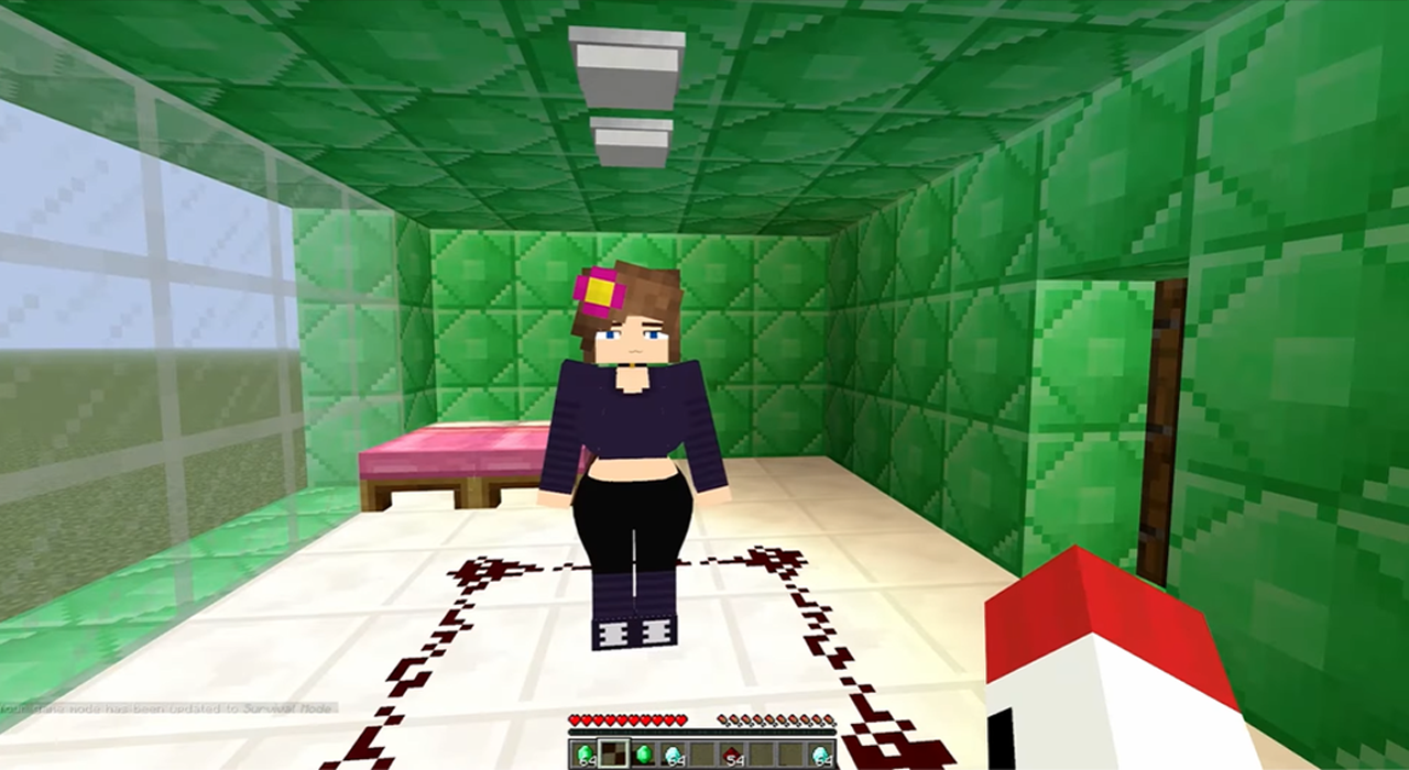 Captura de Tela do Jogo Jenny Mcpe for Mine Crafty