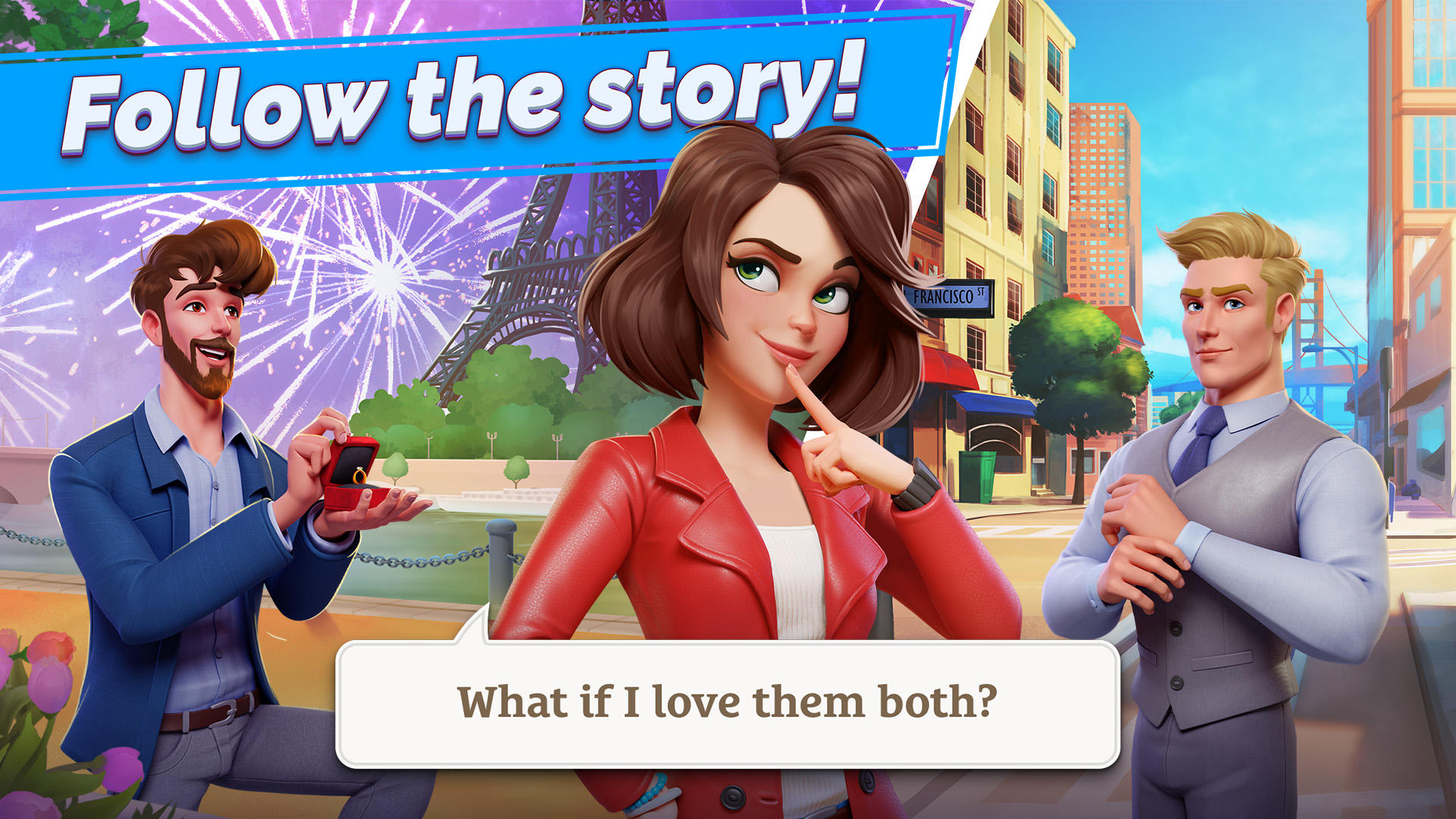 Match In Paris: Love ภาพหน้าจอเกม