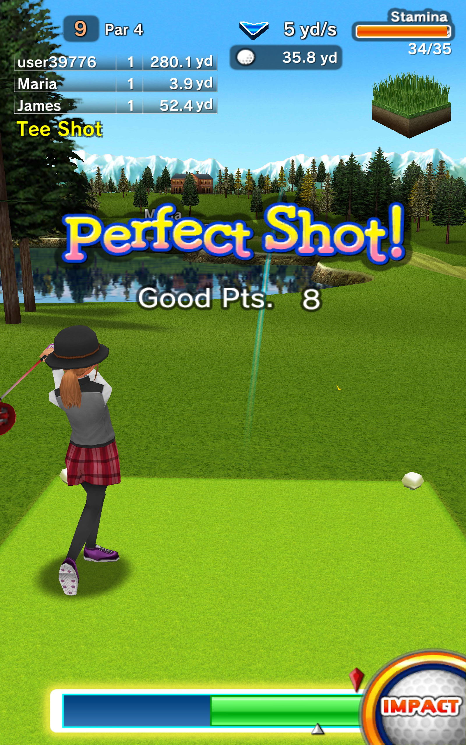 Golf Days:Excite Resort Tour Game Screenshot