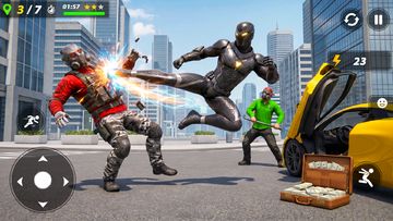 Black Panther Hero Crime City Game Screenshot