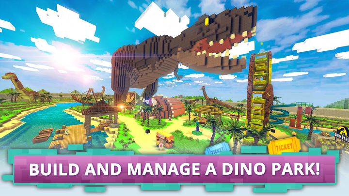 Screenshot 1 of Dino Theme Park Craft 1.8