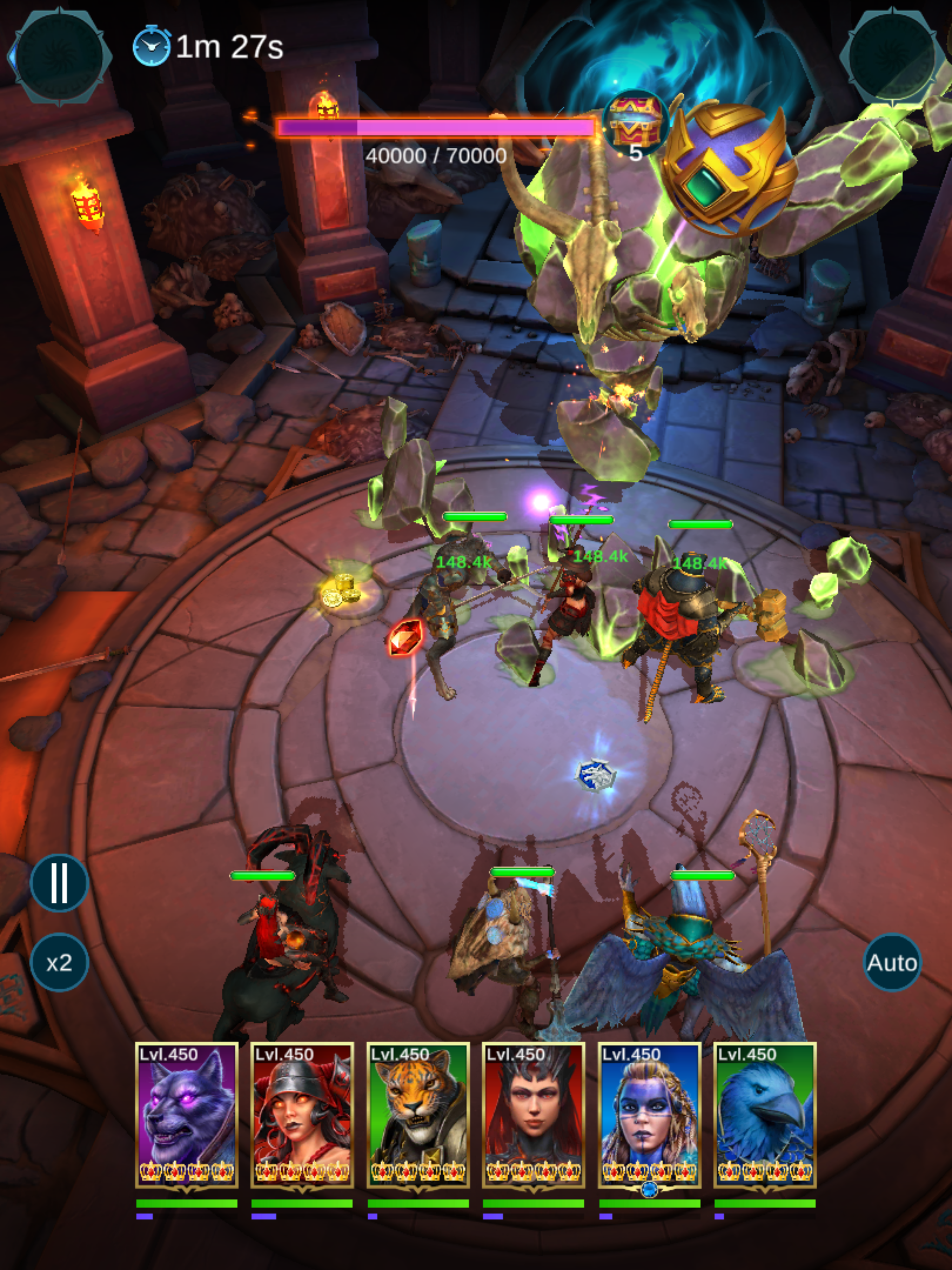 Blitz: Rise of Heroes Game Screenshot