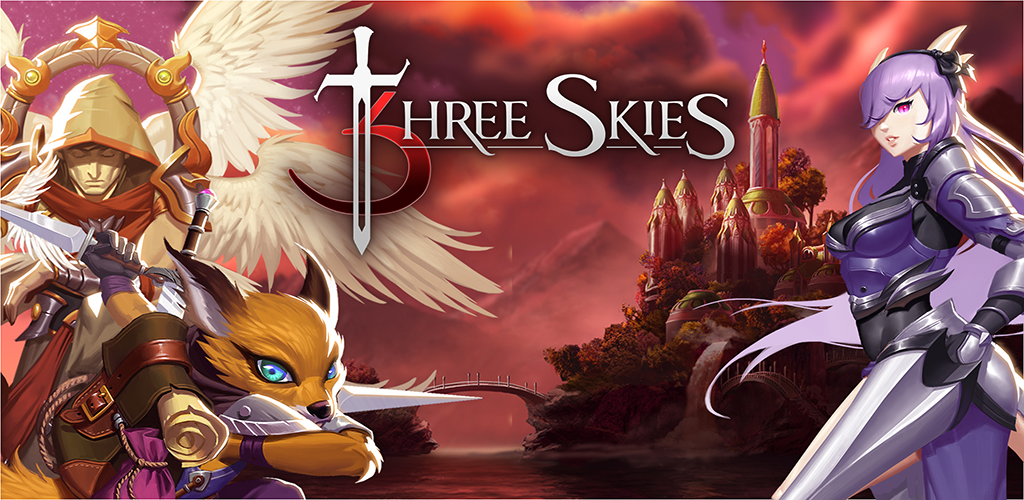 Screenshot of the video of Three Skies