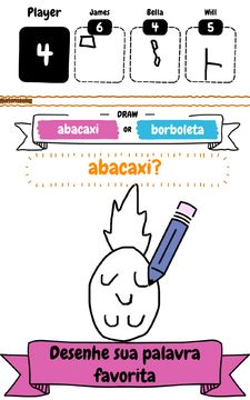 Captura de Tela do Jogo Draw it