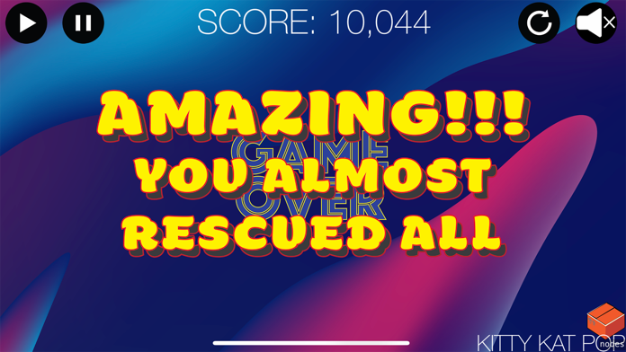 Kitty Kat Pop Game Screenshot