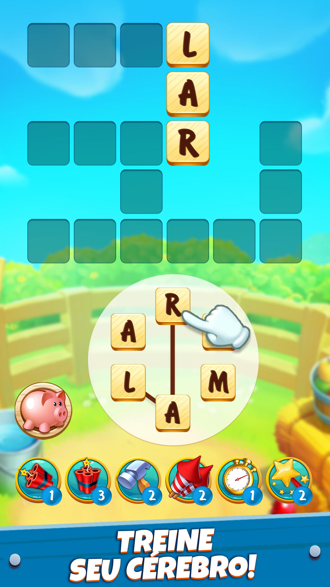 Screenshot 1 of Word Farm Adventure: Word Game 6.63.0